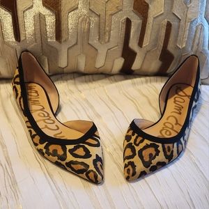 Sam Edelman Leopard Size 10 Ballet Flats
